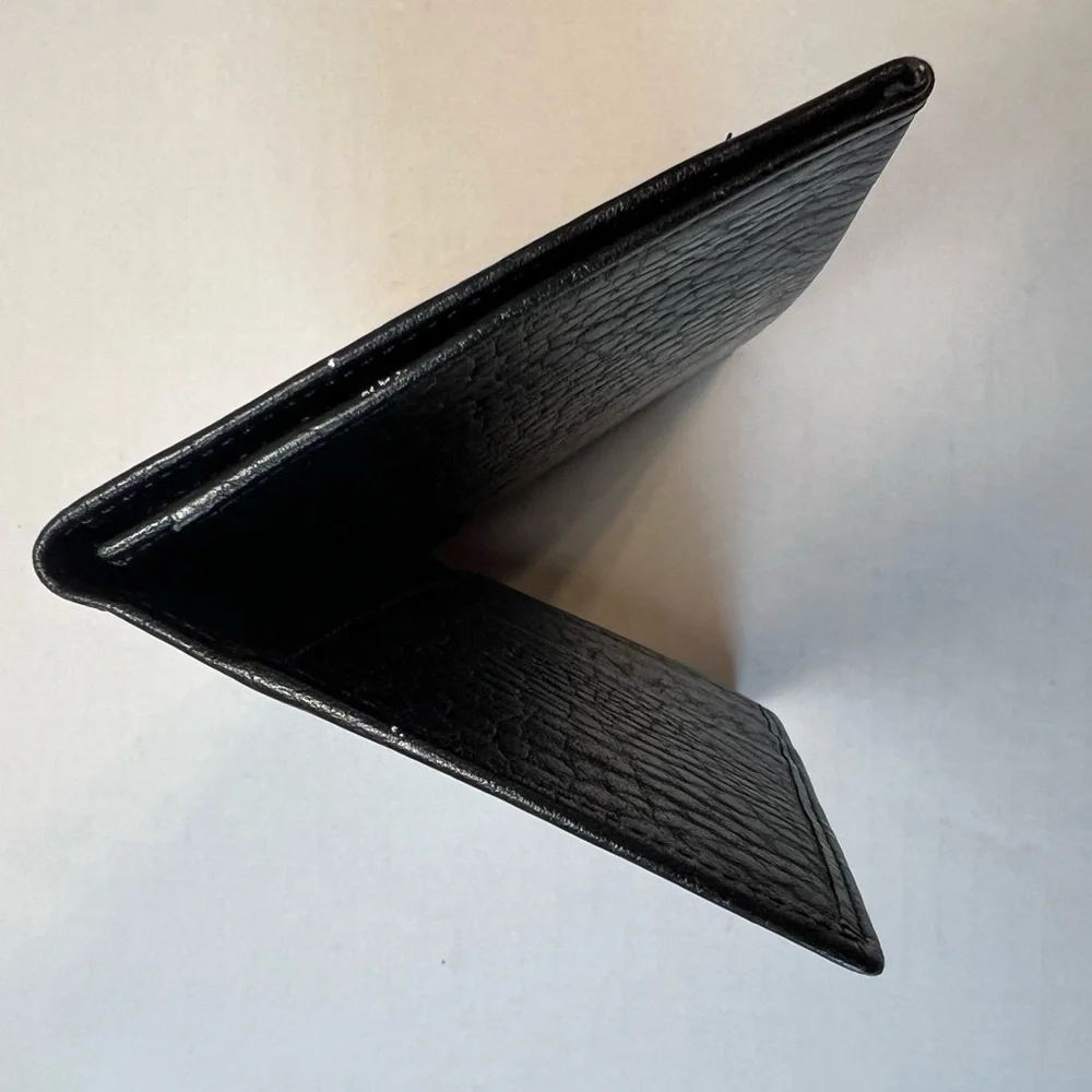 BURBERRYS VINTAGE‎ SLIM LONG BLACK WALLET
